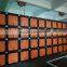 Full color indoor P5 meeting room led display with fact lock cabinets