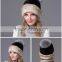 luxury high quality the hat made of mink knitted for winter women beanies wholesale in stock