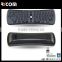 Wireless RF Mini Keyboard with Fly Mouse for Set Top Box--T6--Shenzhen Ricom