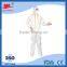 Disposable White Coveralls dust spray suit High quality Non-woven coveralls