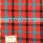 Woven fabric cotton polyester blend check shirt fabric plaid fabric