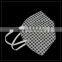 Grey spunlace nonwoven protective face mask with valve