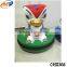 Animal bumper car kiddie riding game