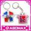 New product on market fashion smart mini custom plastic keychain