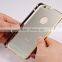 Factory outlet ! Luxury mirror case for iPhone 6 metal bumper mobile phone case