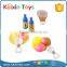 kitchen pretend set plastic DIY ice cream toy for kids