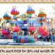 More than 10 years experience in outdoor playground equipment happy jellyfish rides