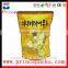 Moisture Proof Stand Up Plastic Zip Bag with Handle Hole