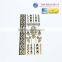 Gold and Silver 3D Bulk Temporary Tattoo Kit