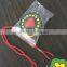 60mm diameter el flashing badge for gift or promotion