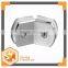 Glass partition 135degree two sides camber edge,Satin/Mirror finishing 50*50mm door hinge, Household hinge for door and cabinet