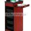 Salon trolley Cherry Wood with cabinet
