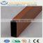 Aluminium Wooden Grain Square Tube, Aluminium Tube Price