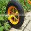 13 inch solid rubber wheel 13x3.50*8 for hand trolley hot