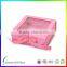 Hot sell gold stamping paper box with window for food