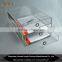 OEM Clear Exquisite Elegant Acrylic File Holder With Drawer