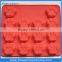 Custom new design silicone cake mould footprint cake moulds