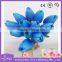 Artificial royal blue tulip natural pu life-like 12 head tulip bouquet