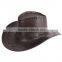 hotsale wholesale custom unisex western PU cowboy hat