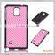 Plated Carbon Fiber Plastic Case for Samsung Galaxy Note 4 N910 N910C N910S
