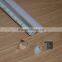 Corner Triangle Shape Polycarbonate Cover Aluminum Profile For Led Display