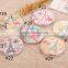 Compact Cosmetic Leather Mirror