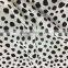 polka dot chiffon fabric for women dress window screen curtain