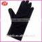 embossed logo black color Microfiber Cleaning Polishing Gloves for watch and Jewelry