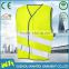 wholesale reflective vest high quality polyester safety vest fluo yellow unisex reflective vest