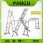 Aluminum folding ladder
