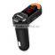 Dual USB Car Bluetooth fm transmitter car mp3 player