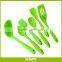 Dishwasher Safe Silicone Kitchen Utensil Set. 6 Piece Heat Resistant Set Includes Spatula, Ladle, Slotted Spoon, Mixing Spoon, S