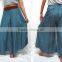 HIPPIE BOHO oriental harem wide leg gypsy yoga belly dance art fisherman skirt maxi palazzo pantspants