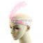 Headband Costume Accessory-3colors Ostrich feather