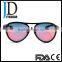 fashion design gold polarized japanese carbon fiber sunglasses