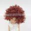 Wholesale short brown kinky curly wig for American girl doll