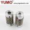 YUMO D27-L50 hole 11mm Spring type coupling flexible encoder flexible coupling
