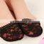 Korea fancy lace socks women toe sock stylish invisible socks
