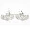 best selling 316L stainless steel slice earrings for women