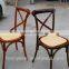 Rental Wedding Hotel Cross Back Chair For Dining