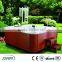 Outdoor Hydro Whirlpool Massage Hot Tub with Pop-up TV JY8012
