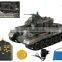 1:18 R/C 18 channel German Leopard2 BB shooting Tank