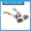 CE approval stainless micro derma roller DRS skin microneedle dermaroller golden handle for sale