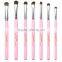 7pcs Synthetic Hair Eyeshadow Brush Cosmetic Makeup Brush Set