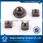 Stainless steel hex nuts with a height of 1,5d DIN6330