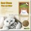 New cats products clumping pine cat litter