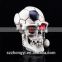 factory custom-made high quality LED polyresin skull