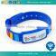 Colourful and Special Design H3 Chip Reusable RFID PVC Wristband