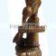 2016 brass golden finish musical lady