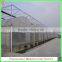 High quality 9.6m multi-span commerical plastic greenhouses for agriculture